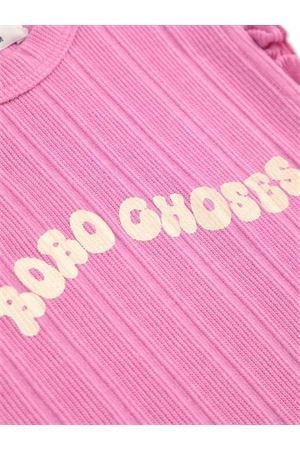 tshirt in cotone cotone rosa BOBO CHOSES KIDS | B125AC024561